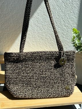 The Sak Woven Mini Hand Bag